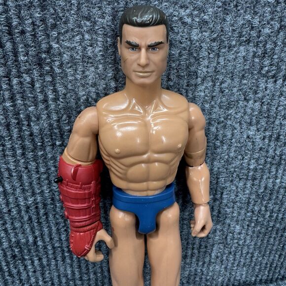 1994 Hasbro Action Man Power Arm Ninja 12" Figure Spinning Wrist + Clothing VTG - Picture 6 of 14